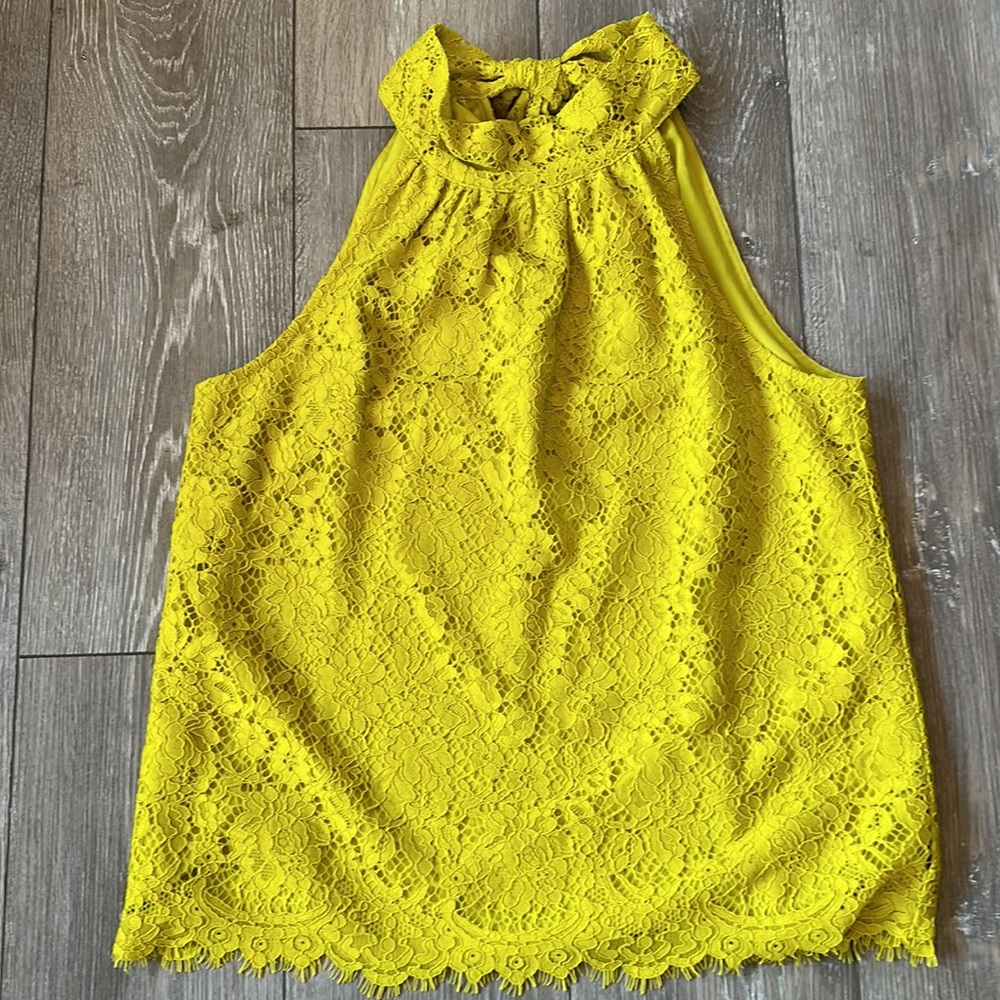 NWT J.Crew Lace Halter Top - Picture 4 of 7